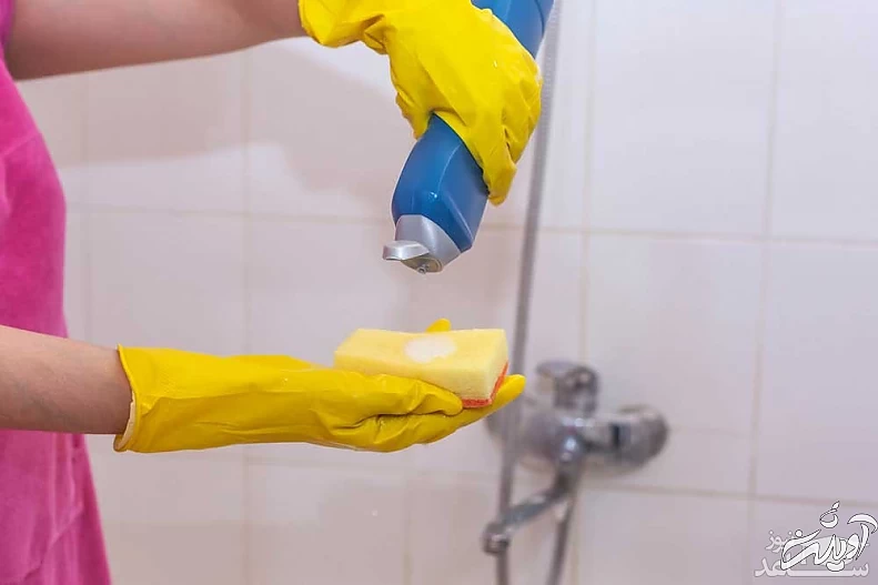 استفاده از دستکش لاستیکی